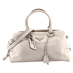 Prada Convertible Boston Bag Vitello Daino Small