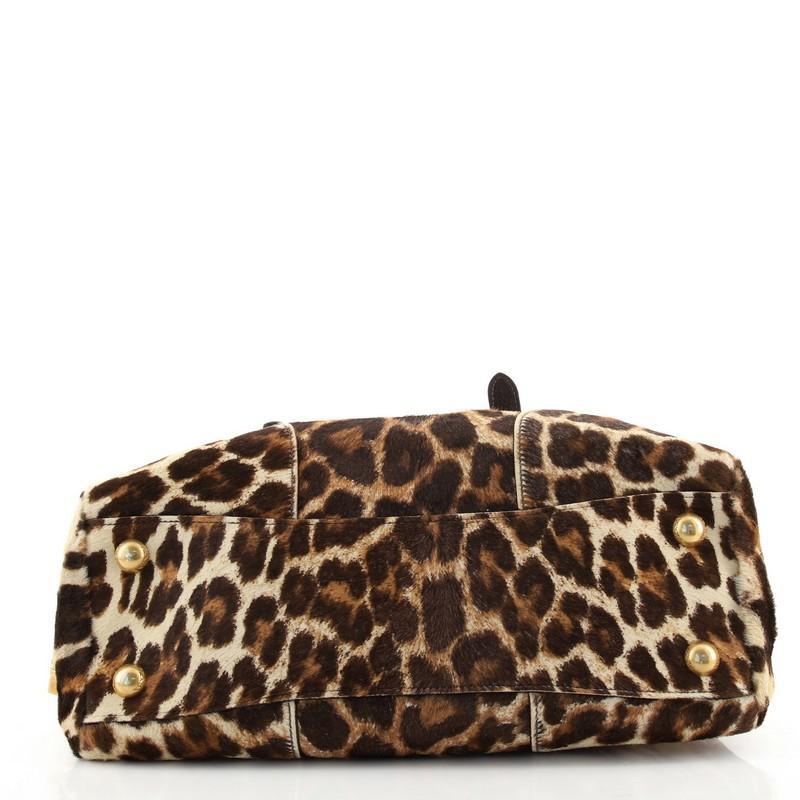 Prada Convertible Bowler Tasche Cavallino Kalbshaar Medium im Zustand „Gut“ in NY, NY