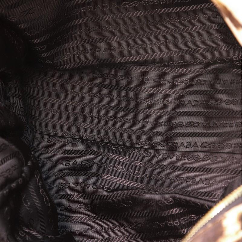 Prada Convertible Bowler Tasche Cavallino Kalbshaar Medium für Damen oder Herren