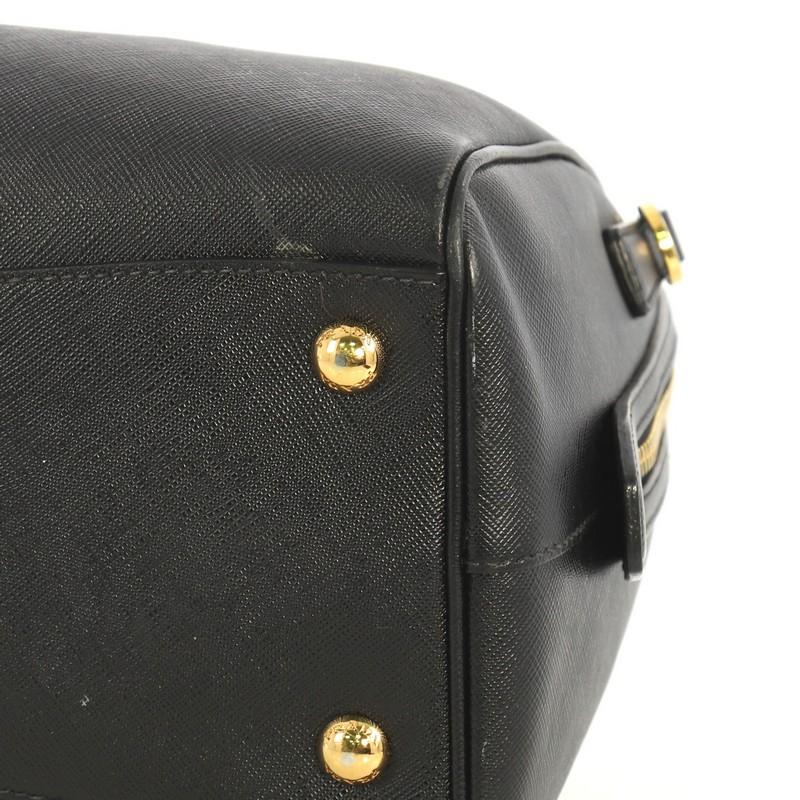 Women's Prada Convertible Bowler Bag Saffiano Leather Medium