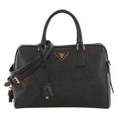 Prada Convertible Bowler Bag Saffiano Leather Medium