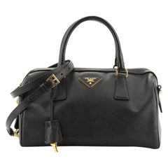 Prada Convertible Bowler Bag Saffiano Leather Medium