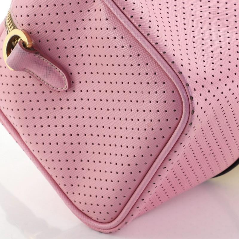 prada perforated tote