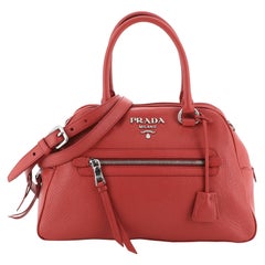 Prada Convertible Bowling Bag Vitello Daino Medium