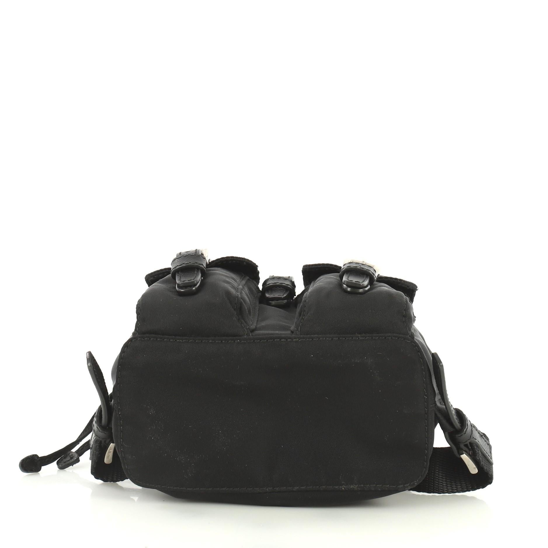 prada chain backpack