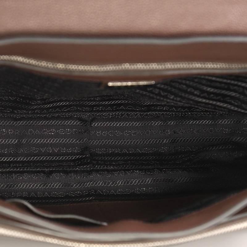 Prada Convertible Flap Briefcase Vitello Daino Medium 1