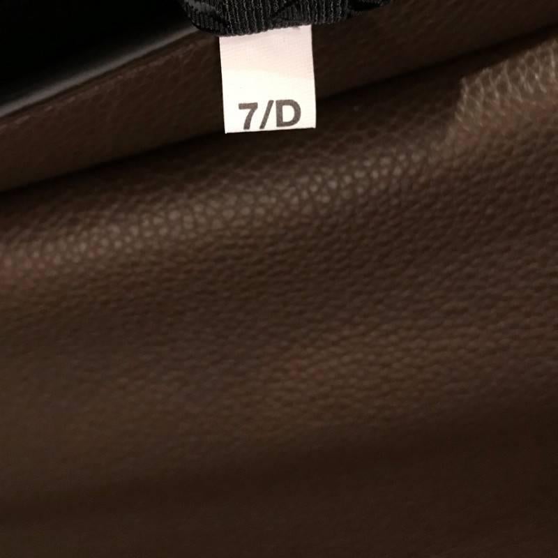 Prada Convertible Flap Briefcase Vitello Daino Medium 2