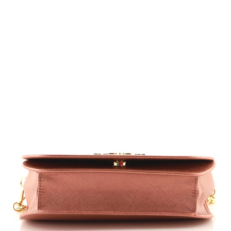 PRADA Small Saffiano Leather Clutch – Collections Couture