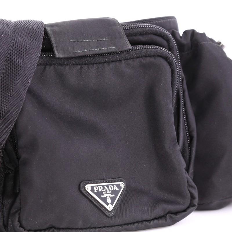 prada multi pocket belt bag