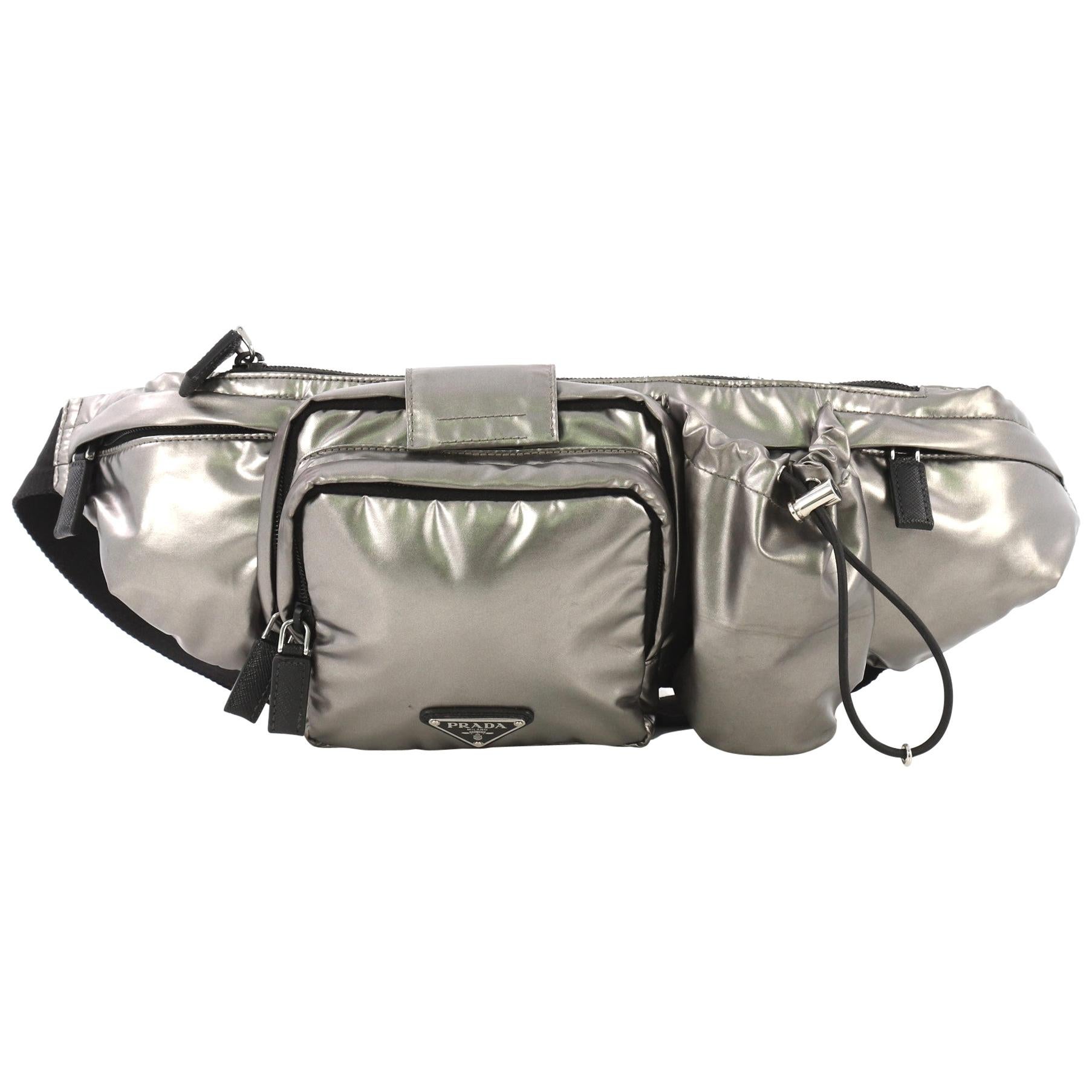 Prada Convertible Multipocket Belt Bag Tessuto Medium