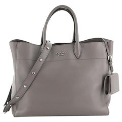 Prada Convertible Open Tote City Calfskin Medium 