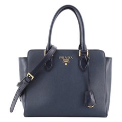 Prada Convertible Offene Tragetasche Saffiano mit weichem Kalbsleder