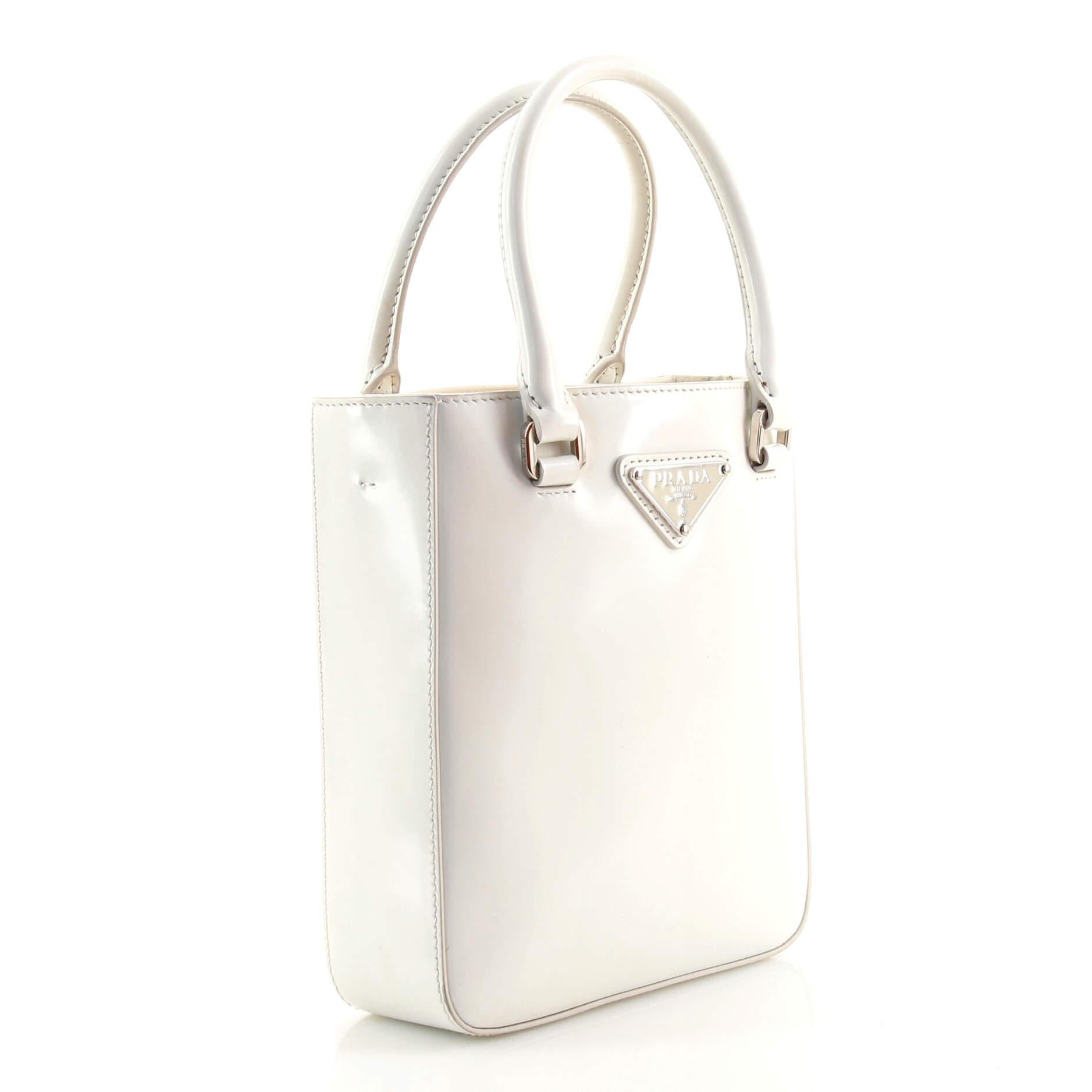 prada spazzolato tote