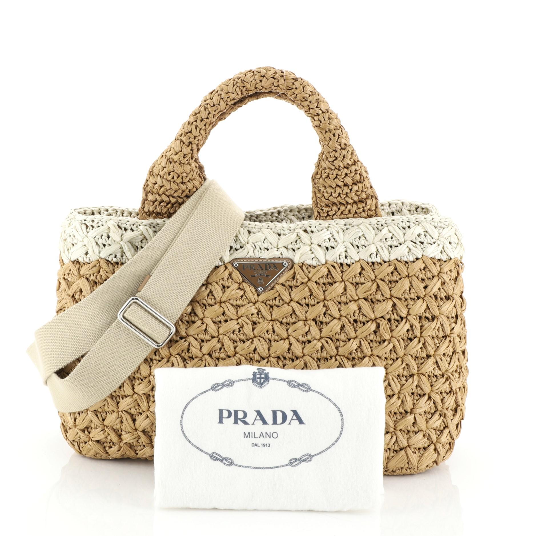 prada raffia