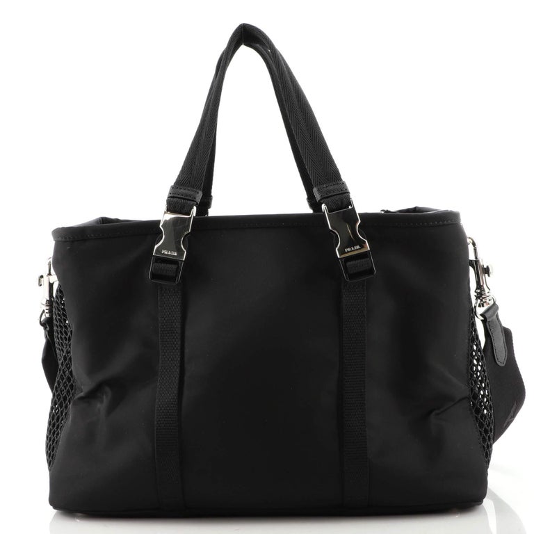 Prada Convertible Pet Carrier Tessuto with Mesh at 1stDibs prada pet carrier