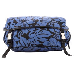 Prada Convertible Pocket Belt Bag Printed Tessuto Medium