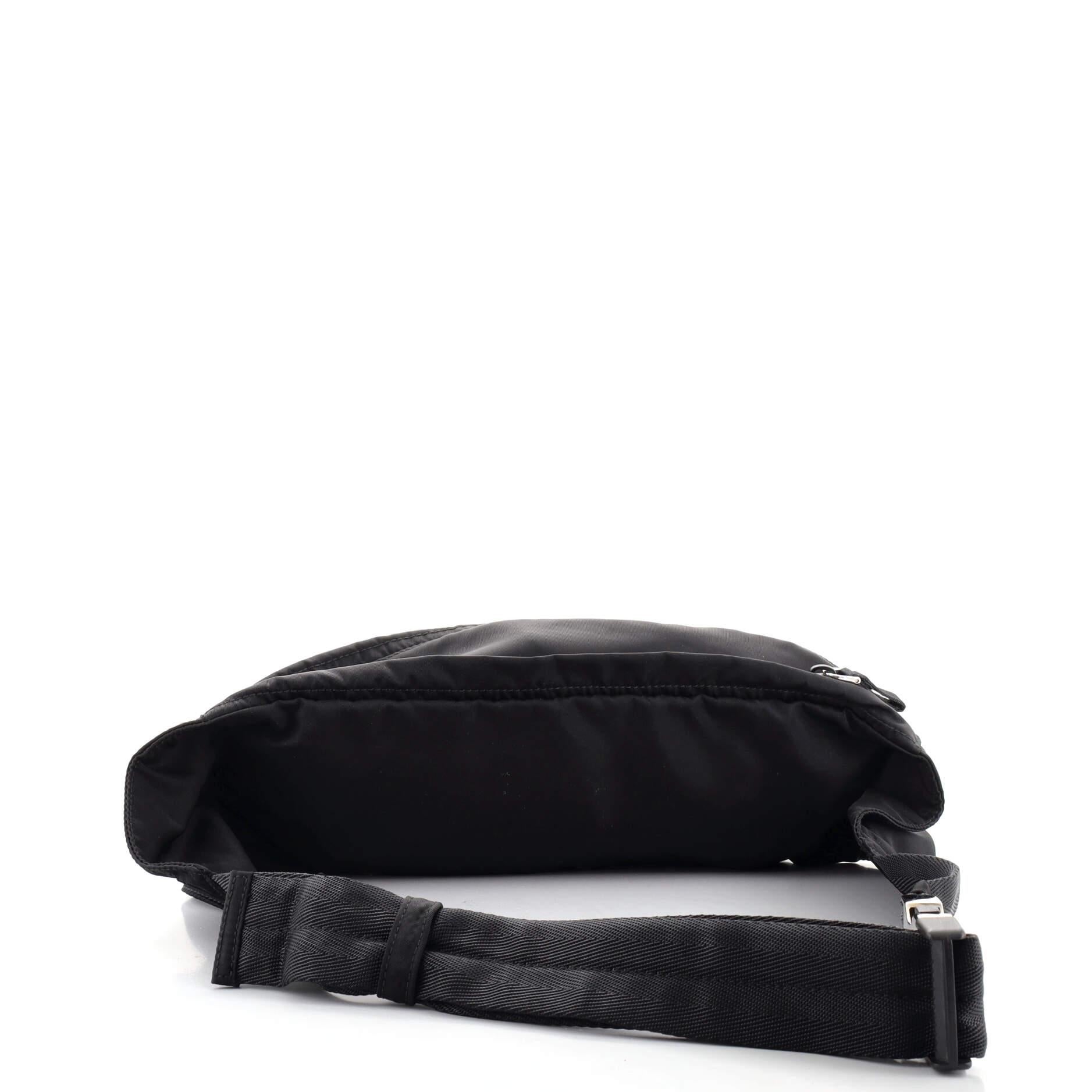 Prada Convertible Pocket Belt Bag Tessuto Medium In Good Condition In NY, NY