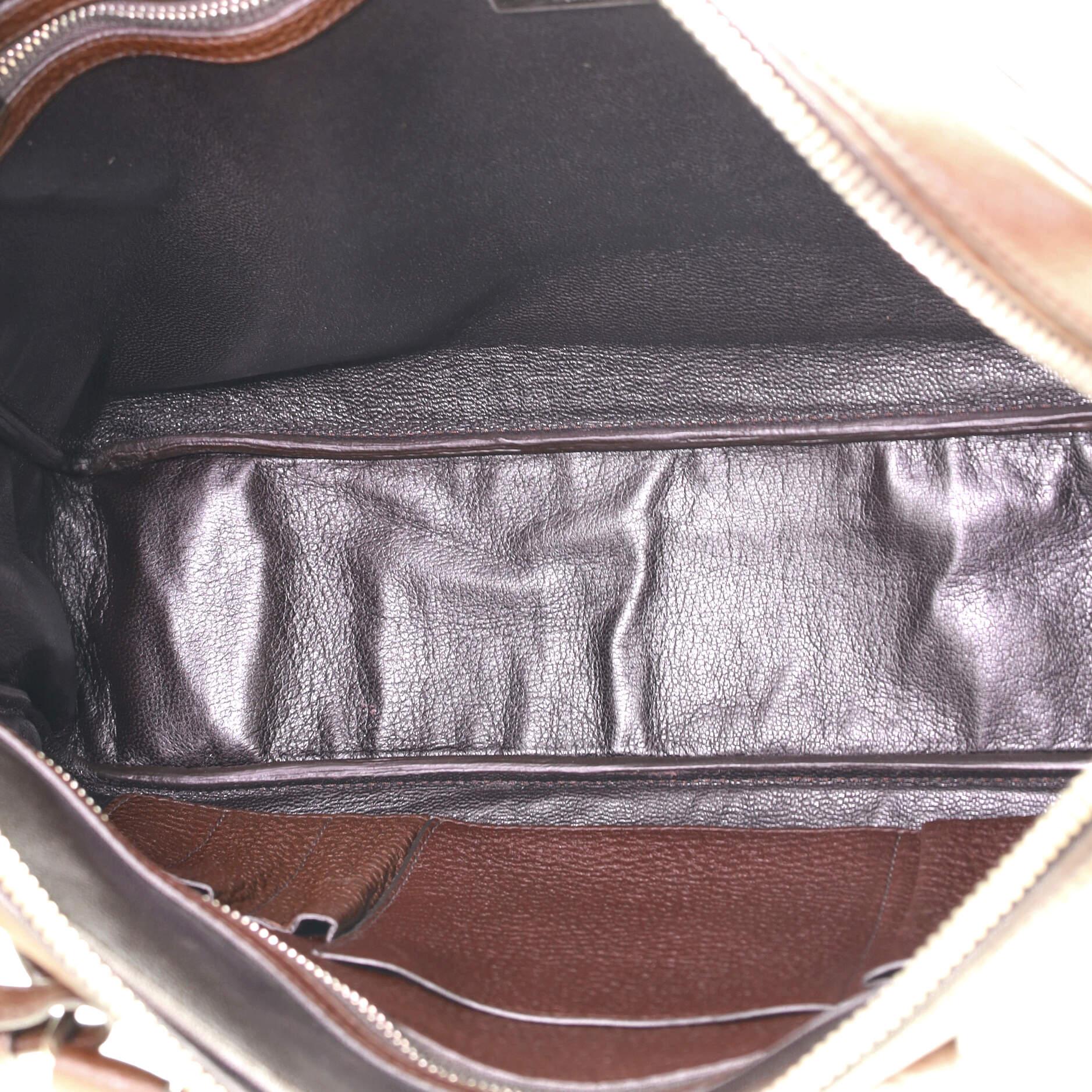 Prada Convertible Pocket Briefcase Vitello Daino Medium 1