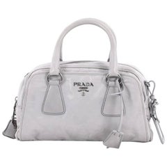 Prada Convertible Satchel Nappa Antique Small