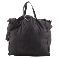 Prada Convertible Satchel Tessuto Medium