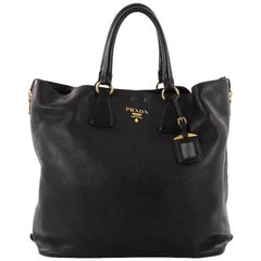 Prada Convertible Shopper Tote Vitello Daino Large