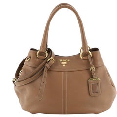 Prada Convertible Shopping Tote Vitello Daino Medium
