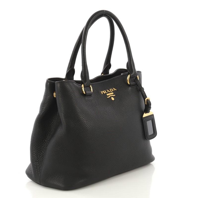 Prada vitello daino shopping bag best sale