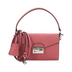 Prada Convertible Sound Bag Saffiano Leather Mini