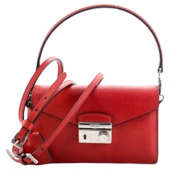 Prada Convertible Sound Bag Saffiano Leather Mini