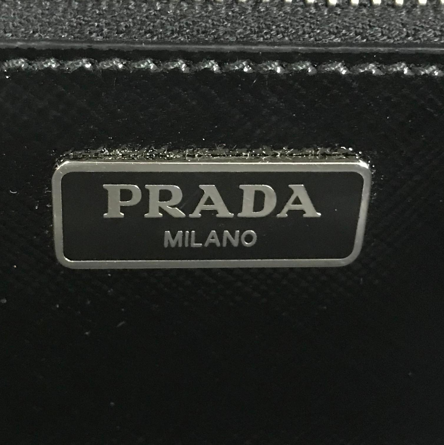 Prada Convertible Sound Bag Vernice Saffiano Leather Small 1
