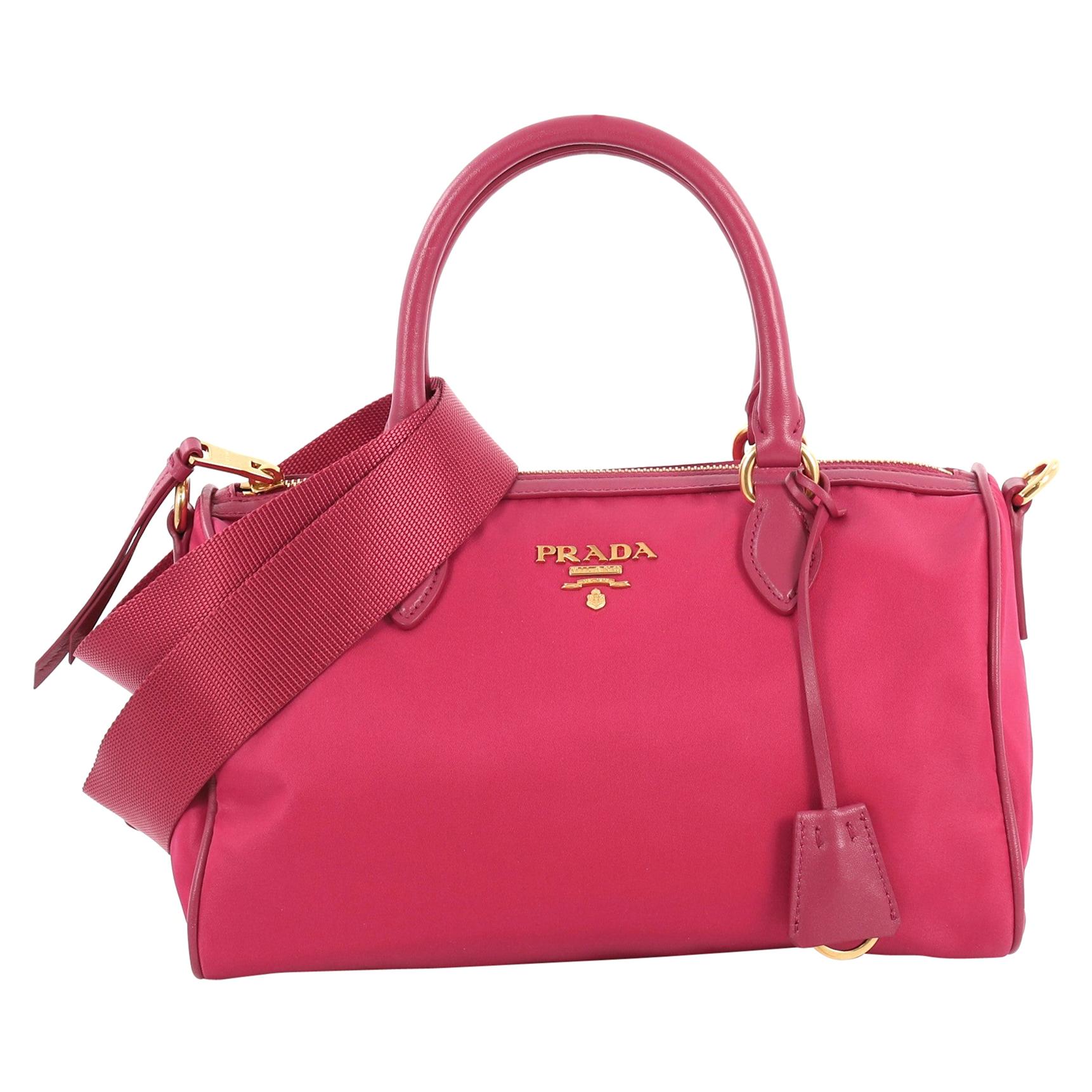 Prada Convertible Tote Tessuto Medium