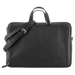 Prada Convertible Travel Briefcase Saffiano Leather