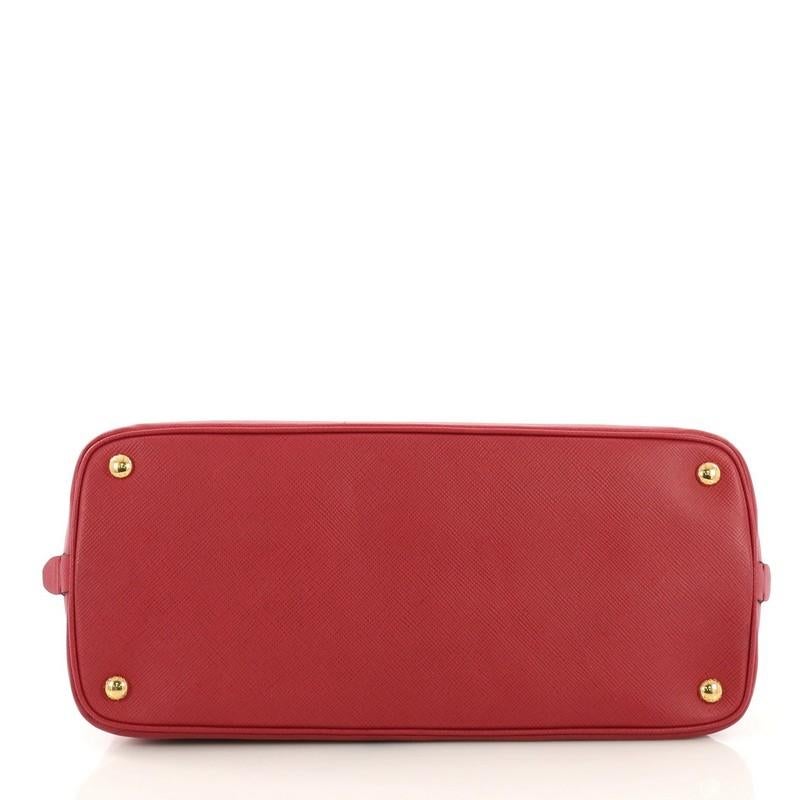 Women's or Men's Prada Convertible Turnlock Flap Promenade Handbag Saffiano Leather Medium
