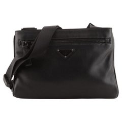 Prada Convertible Waist Messenger Bag Leather