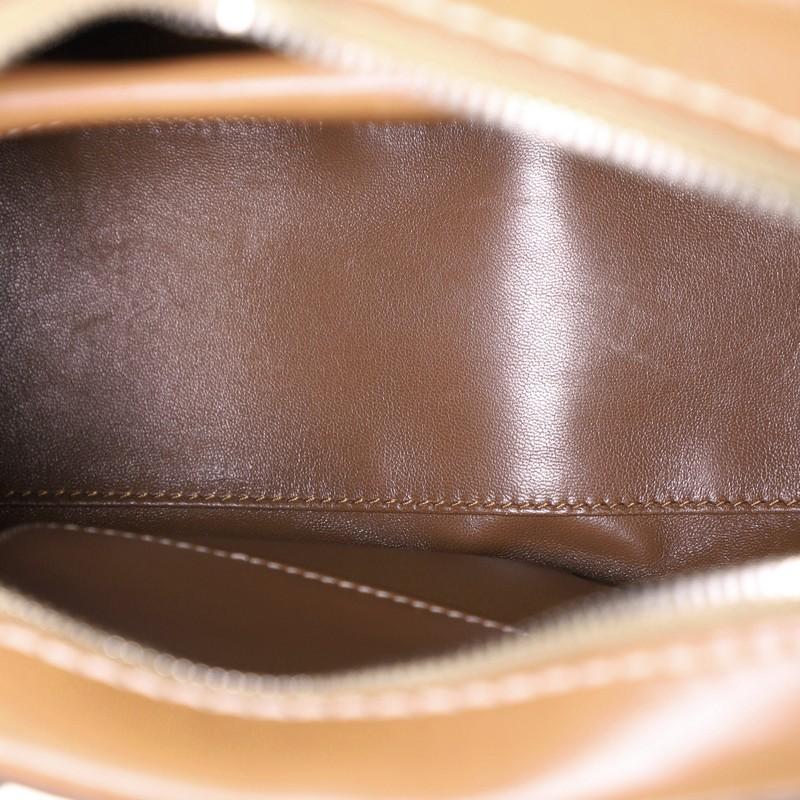 Women's or Men's Prada Convertible Zip Around Satchel Vachetta Leather Medium