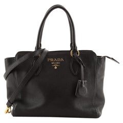Prada Convertible Zip Tote Vitello Phenix Medium