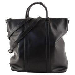 Prada Convertible Zipped Tote City Calf Medium