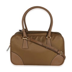 Prada Cork Beige Re-Nylon Medium Re-Edition 1978 Top Handle