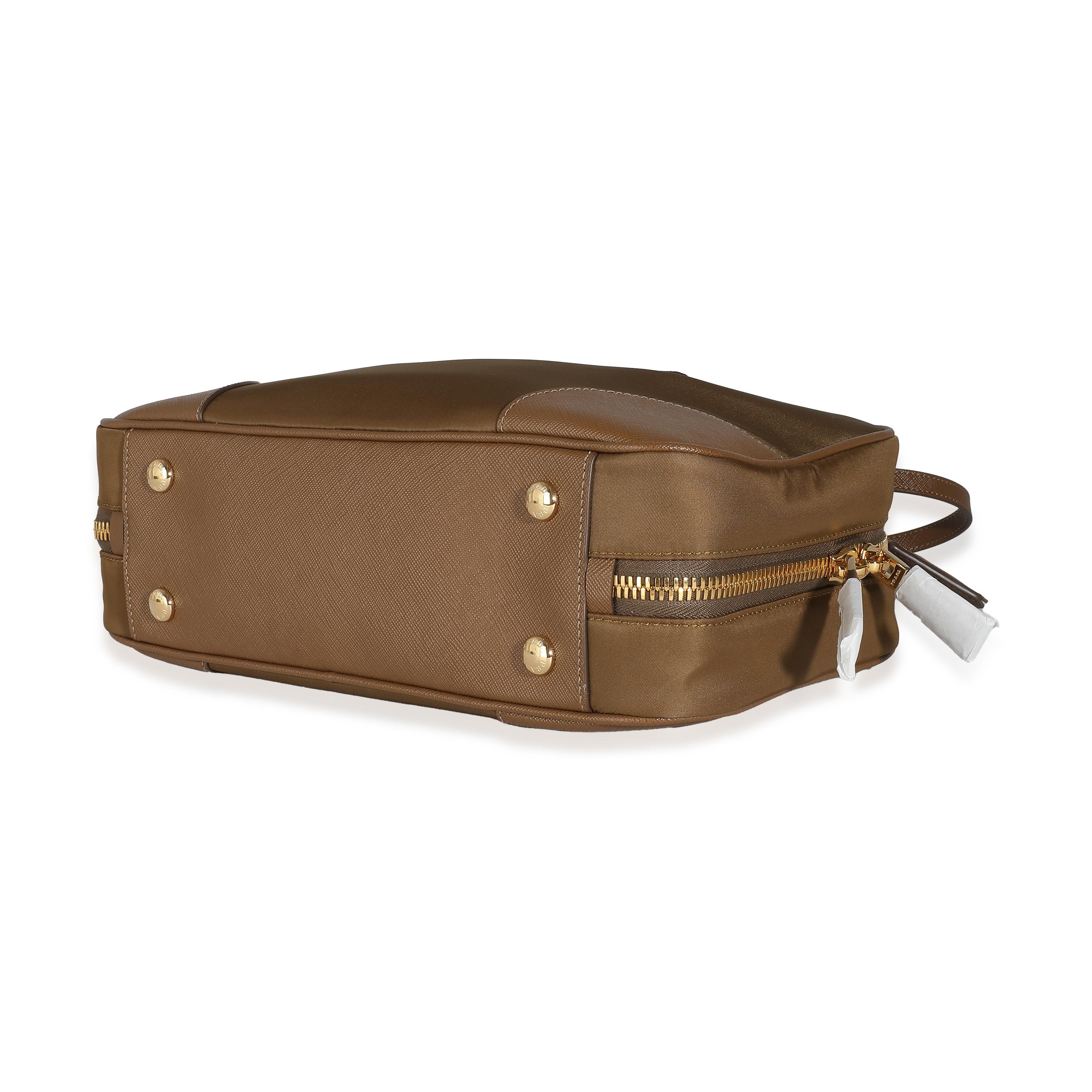 Prada Cork Beige Re-Nylon Medium Re-Edition 1978 Top Handle 1
