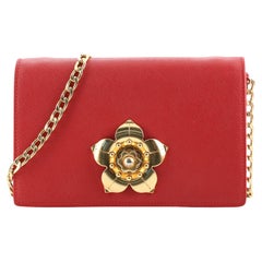 Prada Corolle Chain Bag Saffiano with Metal