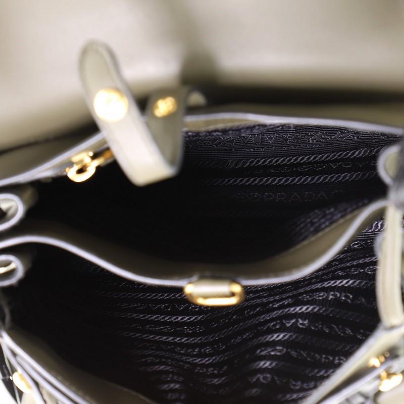 Women's or Men's Prada Corsaire Messenger Bag Calfskin and Saffiano Leather