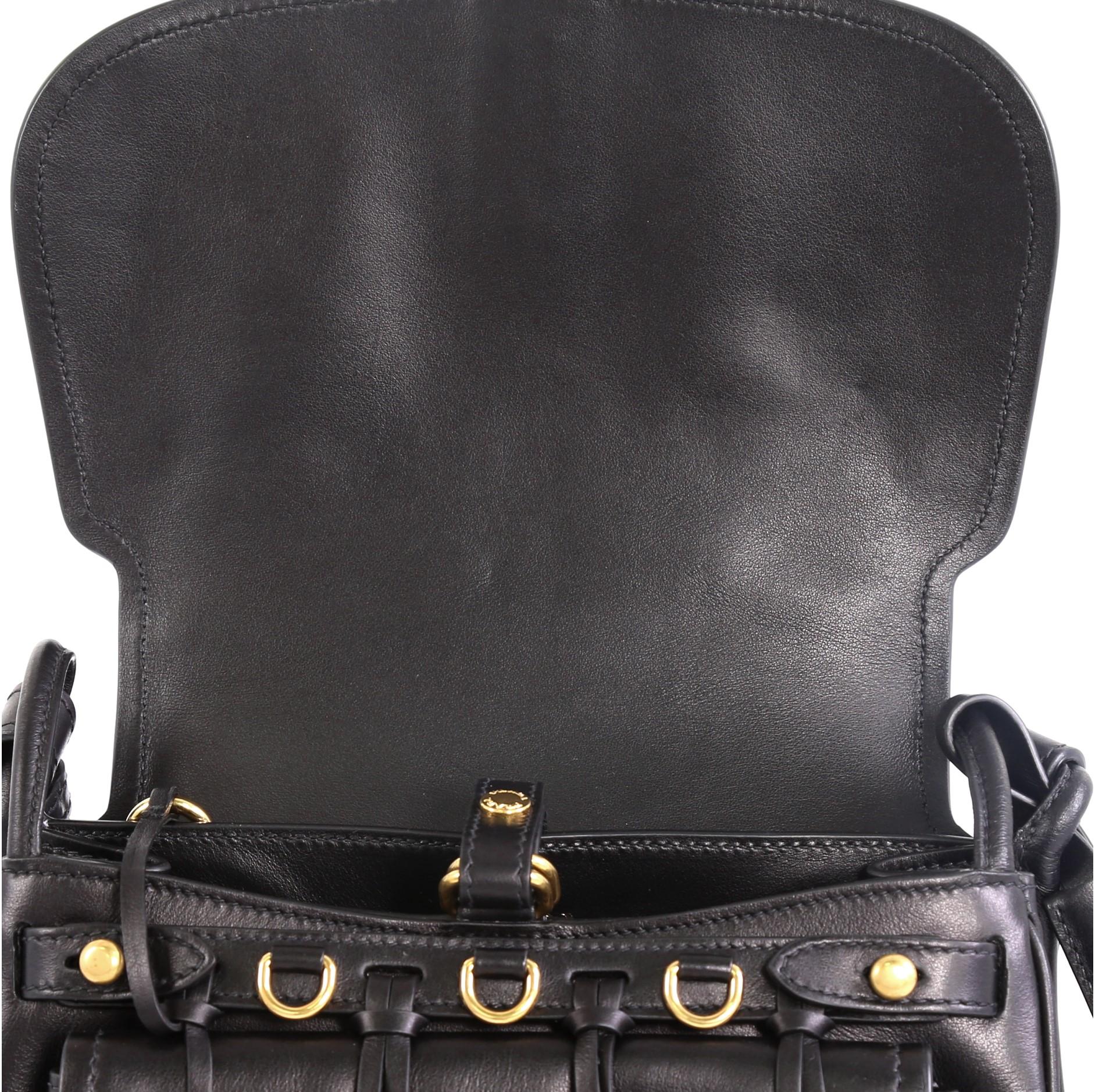 Prada Corsaire Messenger Bag Calfskin and Saffiano Leather 1