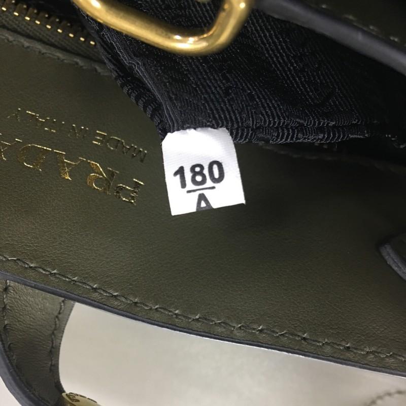 Prada Corsaire Messenger Bag Calfskin and Saffiano Leather 3