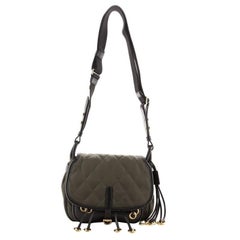Prada Corsaire Messenger Bag Quilted Nylon and Calfskin