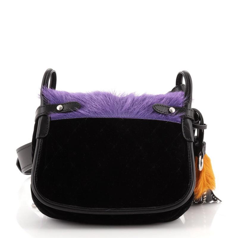 prada purple rhinestone bag
