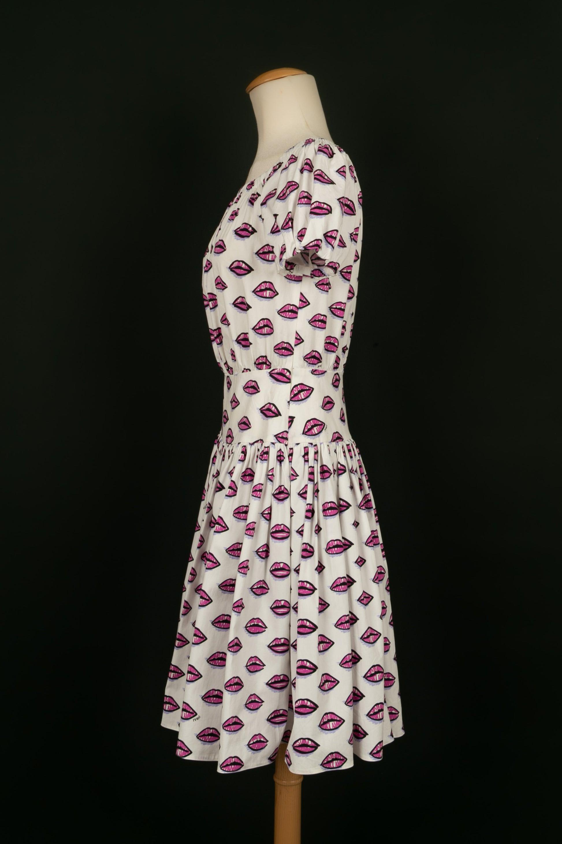 Women's Prada Cotton-Blend Dress For Sale