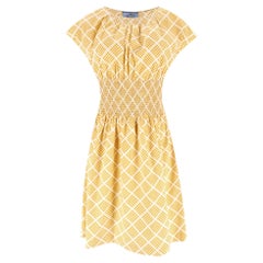 Prada Cotton Checked Dress