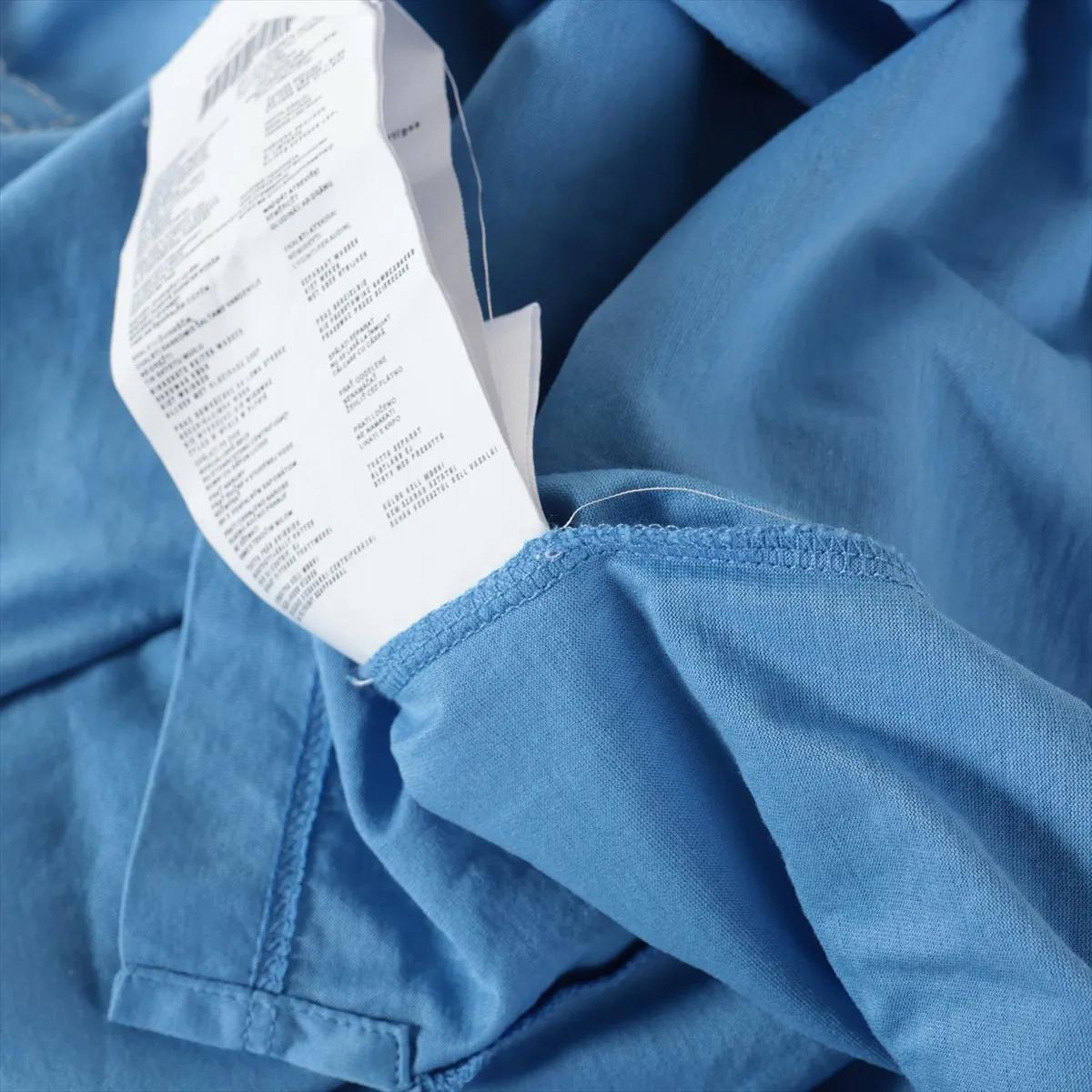 Polo en coton Prada, bleu en vente 5