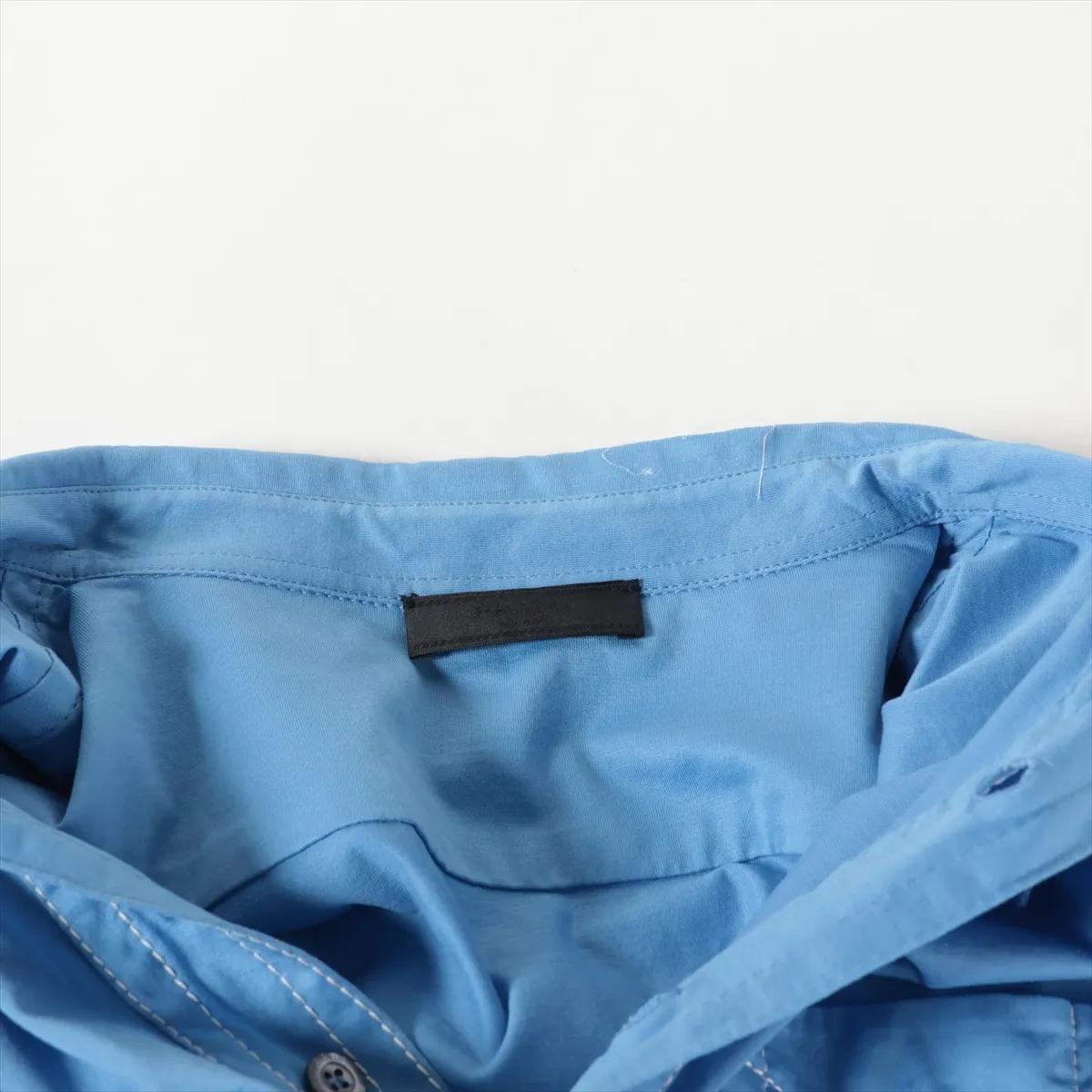 Polo en coton Prada, bleu Pour femmes en vente