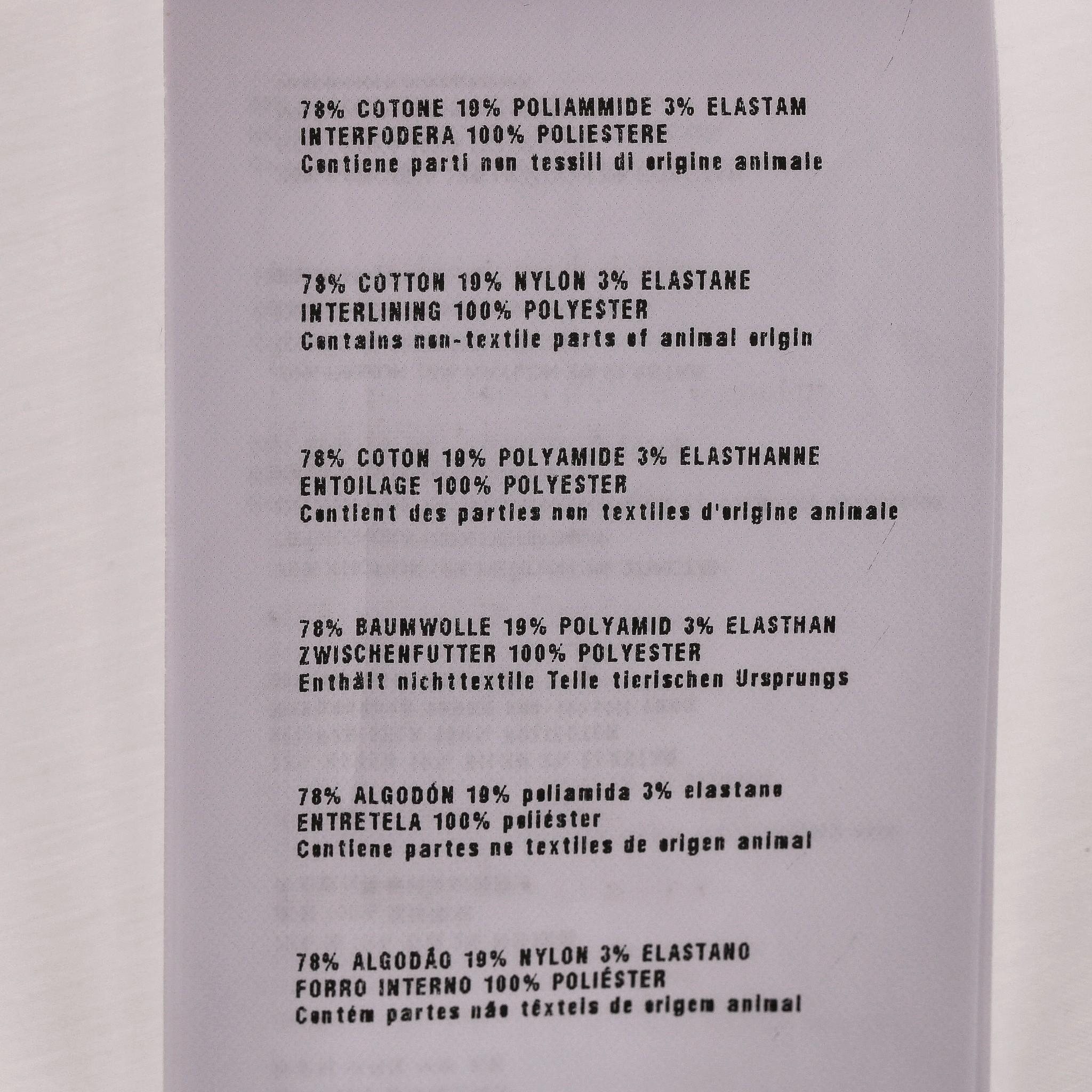 Prada Cotton Shirt With Zip-Up To Rear For Sale 3